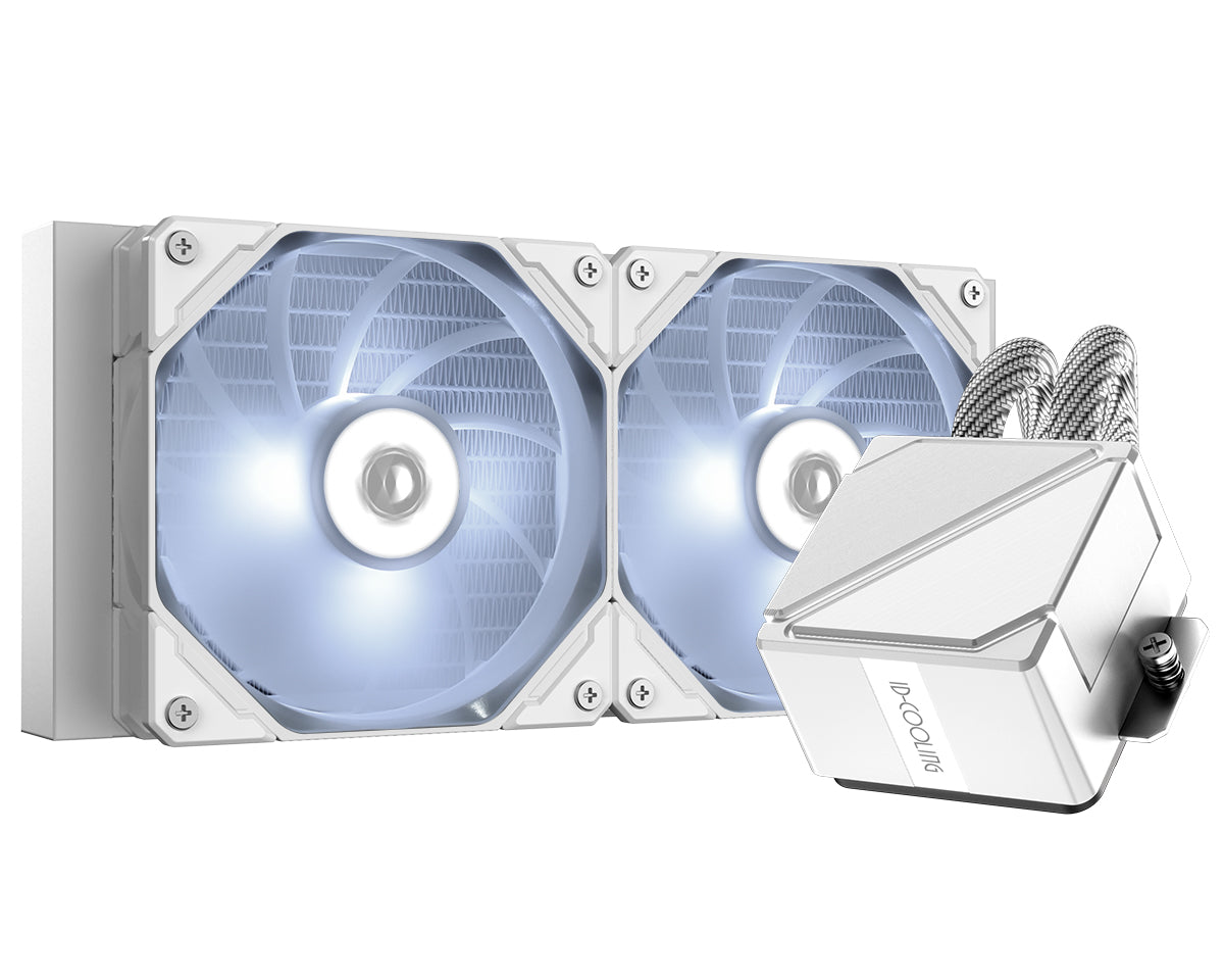 ID Cooling Liquid Cooler DASHFLOW 240 BASIC WHITE ID Cooling Liquid Cooler DASHFLOW 240 BASIC WHITE
